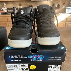 Skechers energy light up sneakers